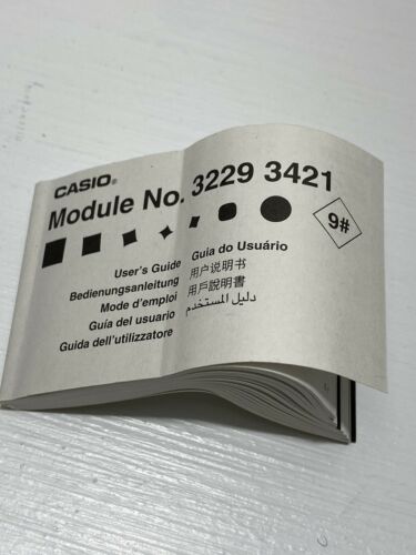 Casio module 3229 online manual