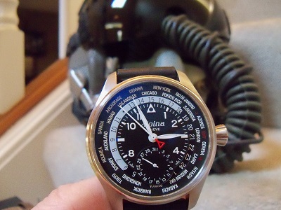 Alpina Startimer Pilot Manufacture Worldtimer AL 718B4S6