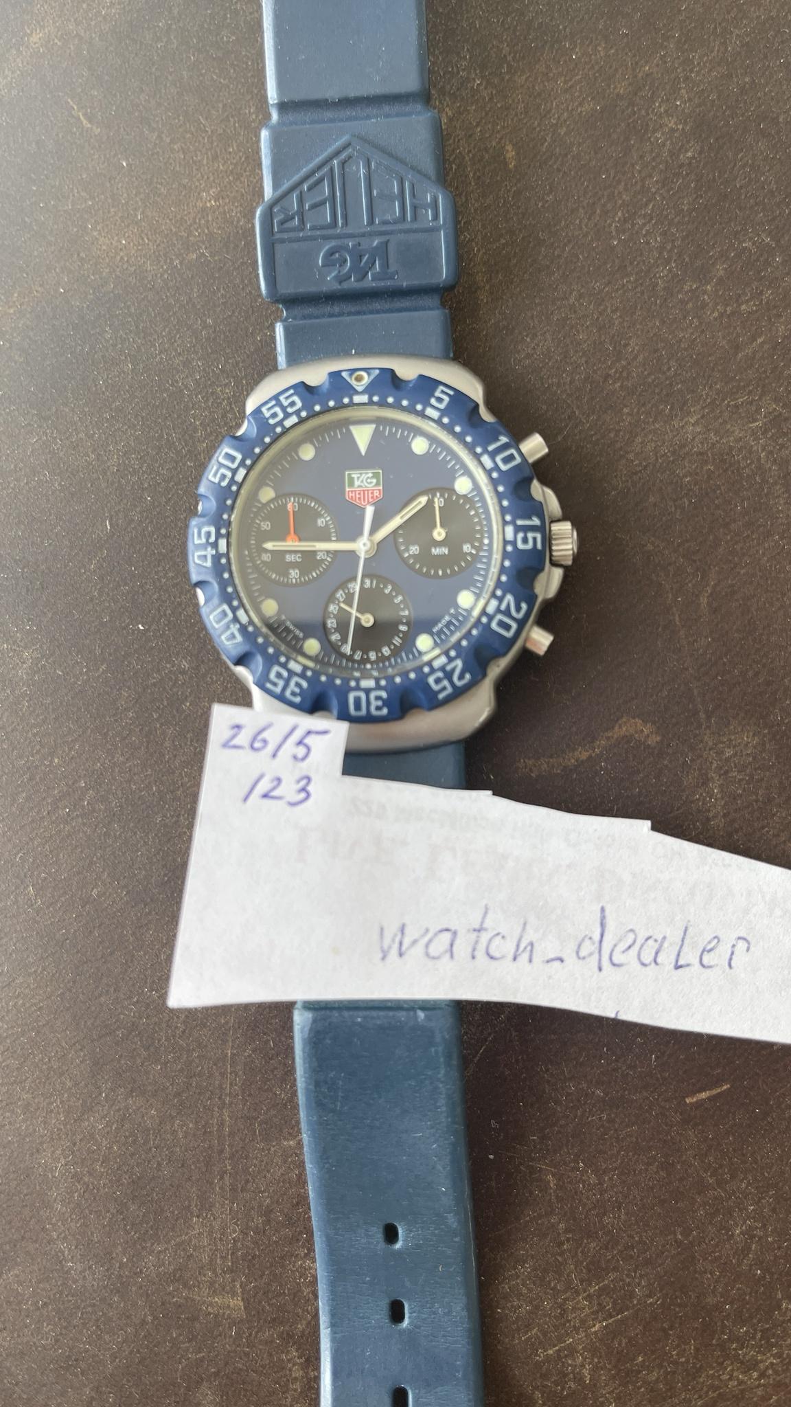 WTS TAG Heuer Formula 1 Ref. 470.513 Chronograph Quartz RARE