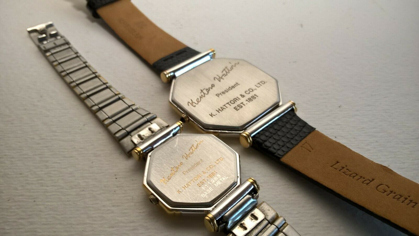 His/Her Seiko Lassale Cal. 9300A 8420A Kentaro Hattori