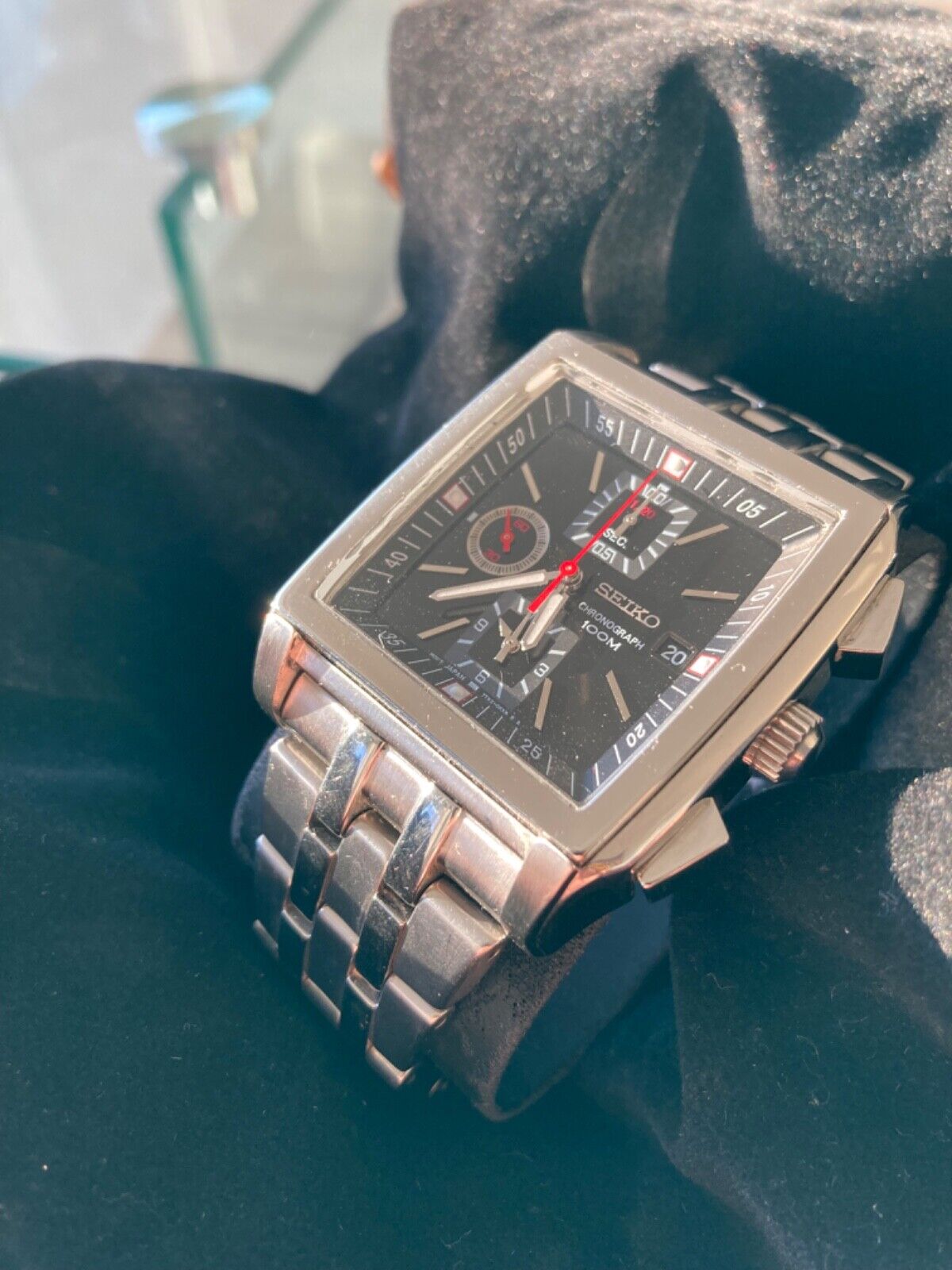 monako＊ WTS] Seiko Rare SQ100 Monaco Chronograph from 1995