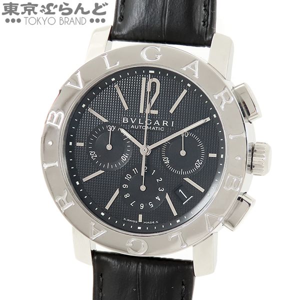 Bulgari BVLGARI Bulgari chronograph watch watch men's selfwinding SS