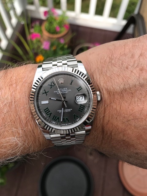 Fs Rolex Dj41 Wimbledon Dial 19 Lnib Watchcharts