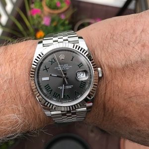 Dj 41 wimbledon dial Clearance