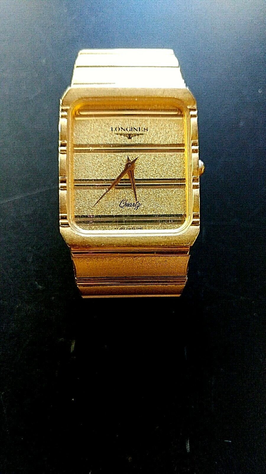 Longines Swiss 0961 HT 1942 Gold Tone Men s Quartz Watch WatchCharts