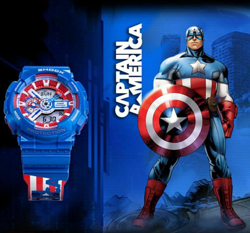 casio captain america