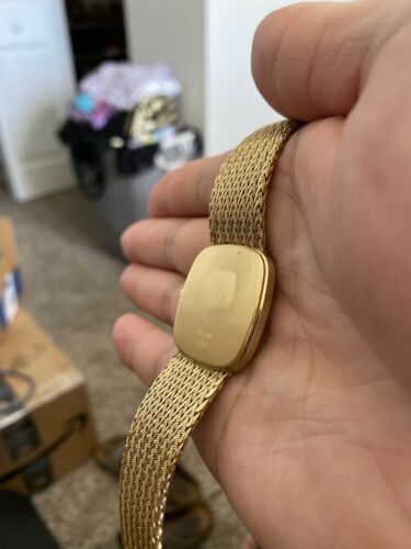 Vintage Omega De Ville Watch 10k Rolled Gold Plated RGP Cal. 1377