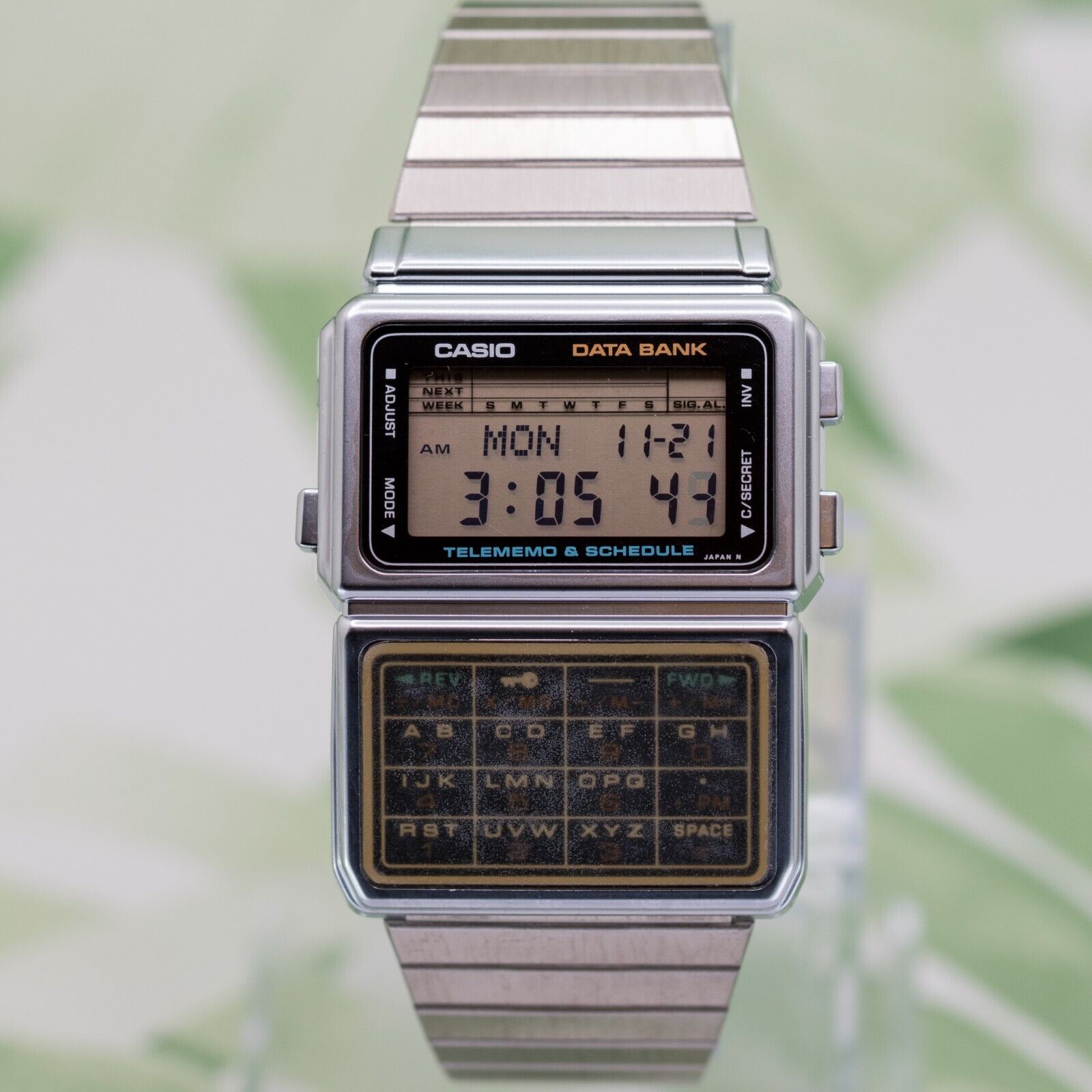 Hidden hot sale calculator watch