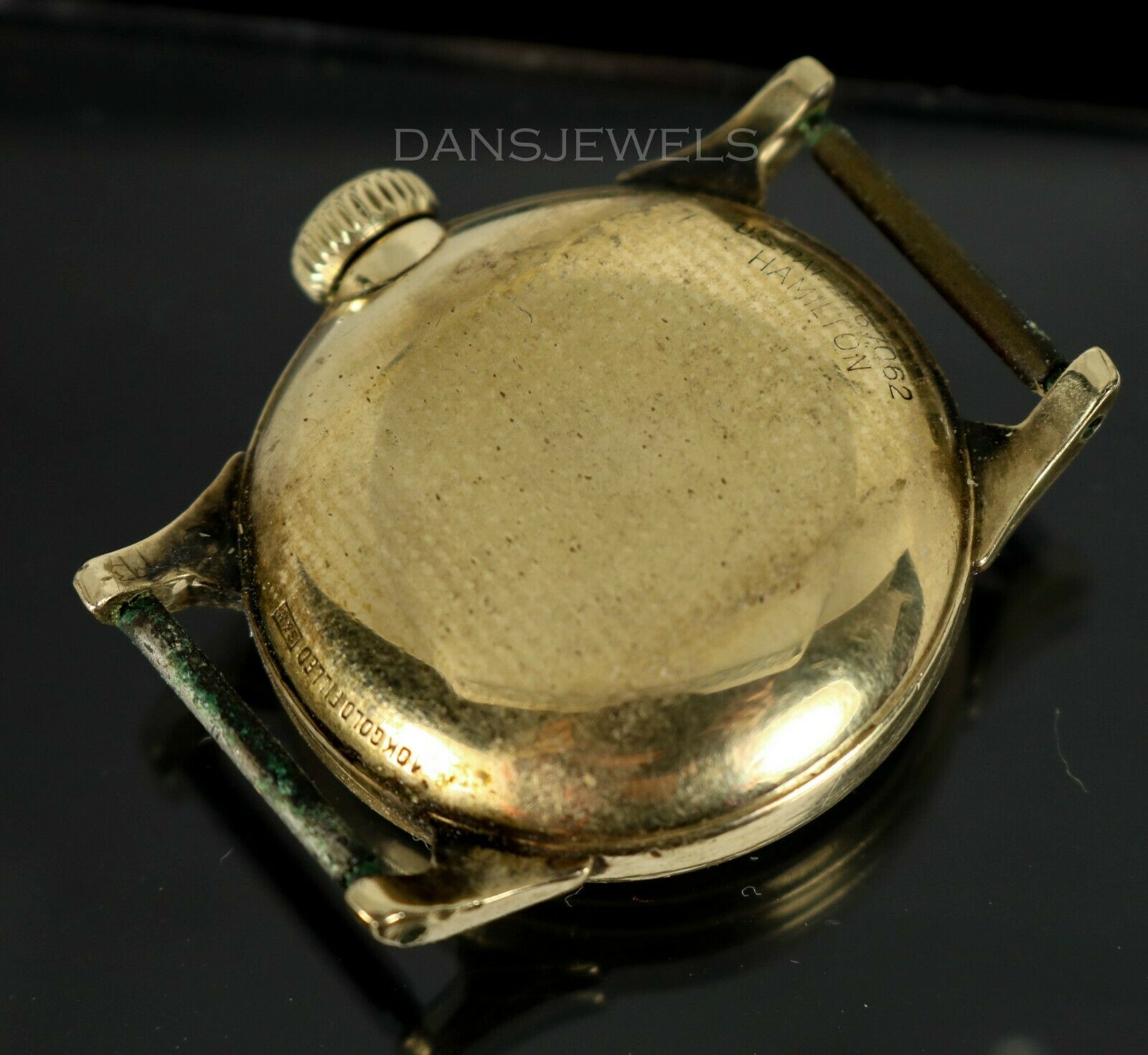 Vintage Hamilton 10KGF Rare Watch Parts or Use Patent Vintage Hamilton 10KGF Rare Watch Parts or Use Patent