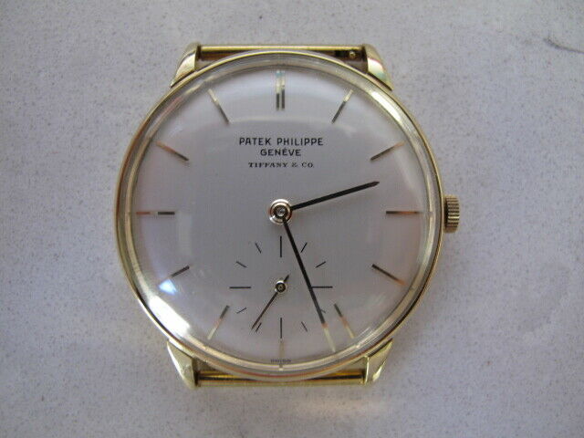 vintage 18k Yellow Gold 34mm Tiffany & Co. Dial 1960's