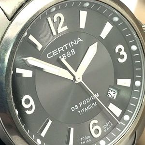 Certina podium titanium hotsell