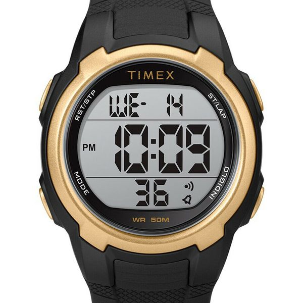 Timex Men's TW5M33600 T100 41MM Case Chronograph 150 Lap Indiglo 5 ...