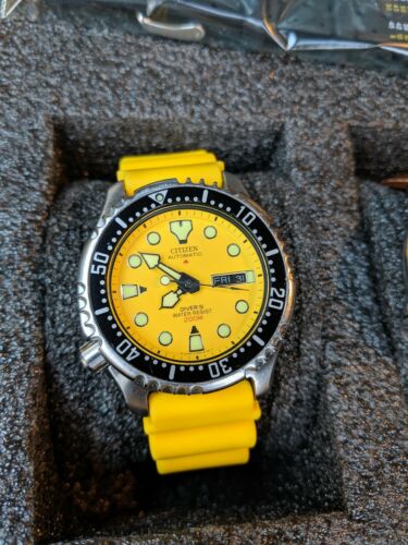 RARE Yellow Dial NY0040 Citizen NY0040-25Y 200m Dive Watch | WatchCharts  Marketplace