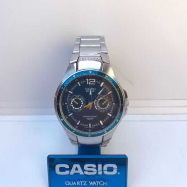 Casio Edifice EF 310 Analog Rare Wrist Watch Quartz Date Day Vintage Mod 3736 WatchCharts Marketplace