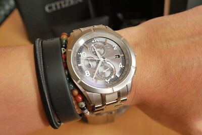 Citizen Men'S Watch Quartz Titanium 1400 Limited Edition At8160