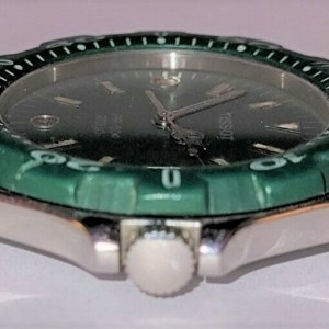 TISSOT PR 50 ATOLLO SWISS QUARTZ MEN'S WATCH J185/285K GREEN