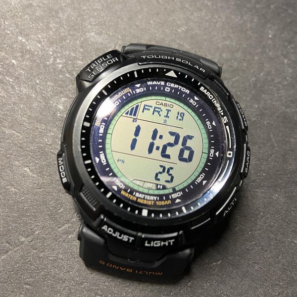 [WTS] Casio PRW-1300YTJ JDM Protrek - Titanium/Sapphire w/ Adapters ...