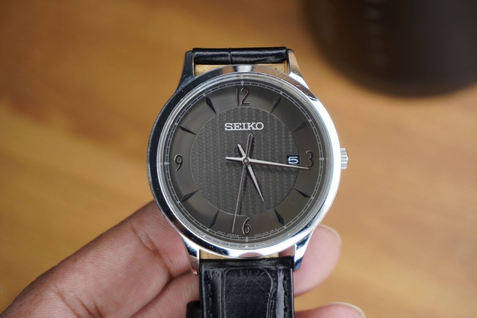 Seiko Watch 7n42-0gj0 Stainless Steel 7N42-0GJ0 Seiko 41mm Quartz Classic SGEH85 | WatchCharts  main image 3