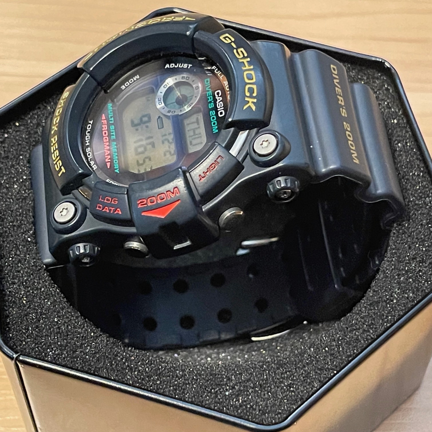 WTS] Casio G-Shock GW-200-2 Rare Navy Blue Final Frogman