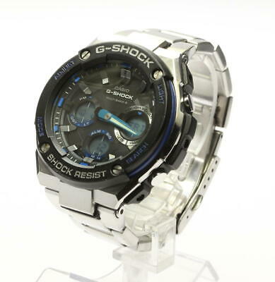 CASIO G-SHOCK GST-W100D-1A2JF black Dial Solar Powered Radio Men's