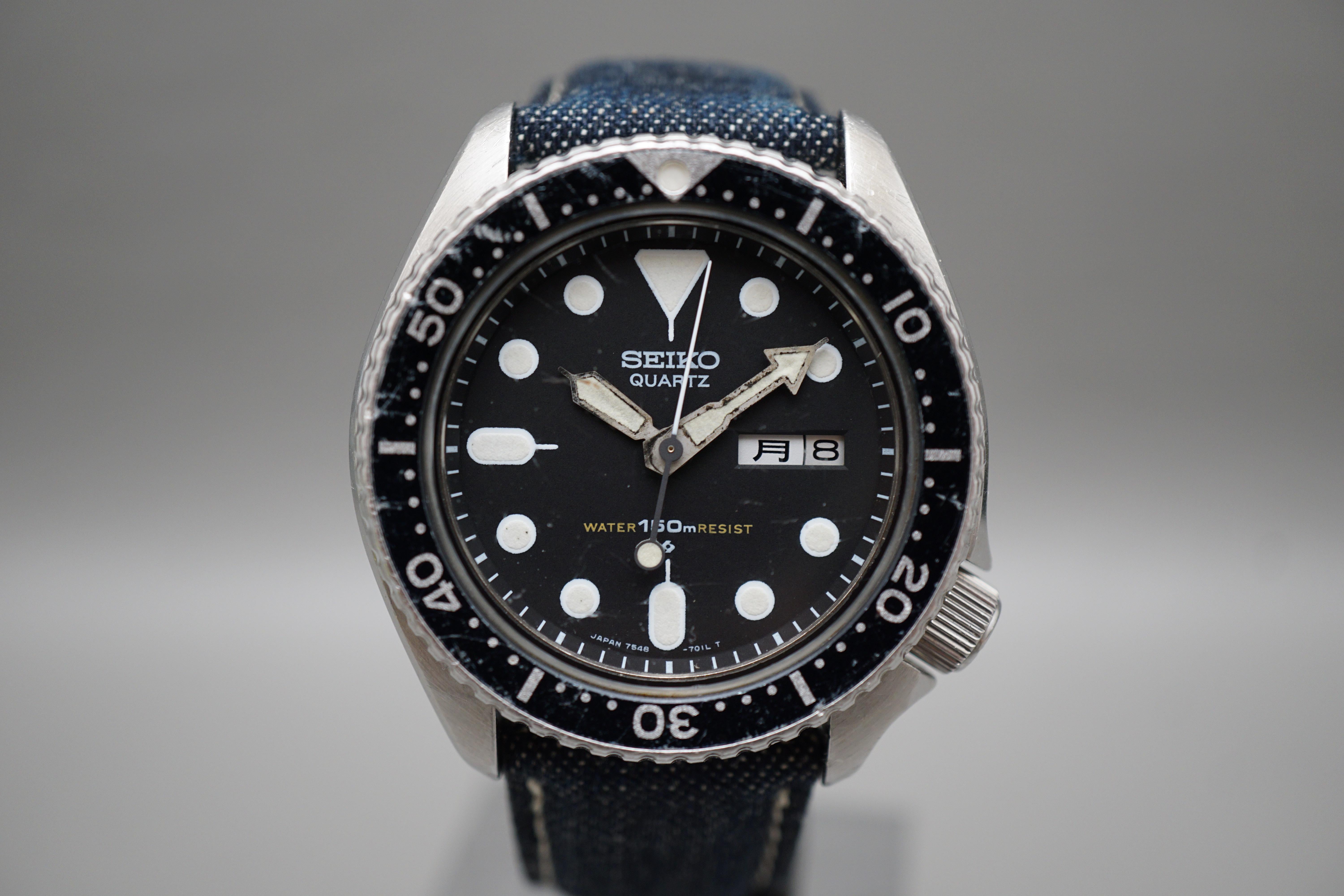 SEIKO QUARATZ 7548-7000 150m ダイバー時計 さ行