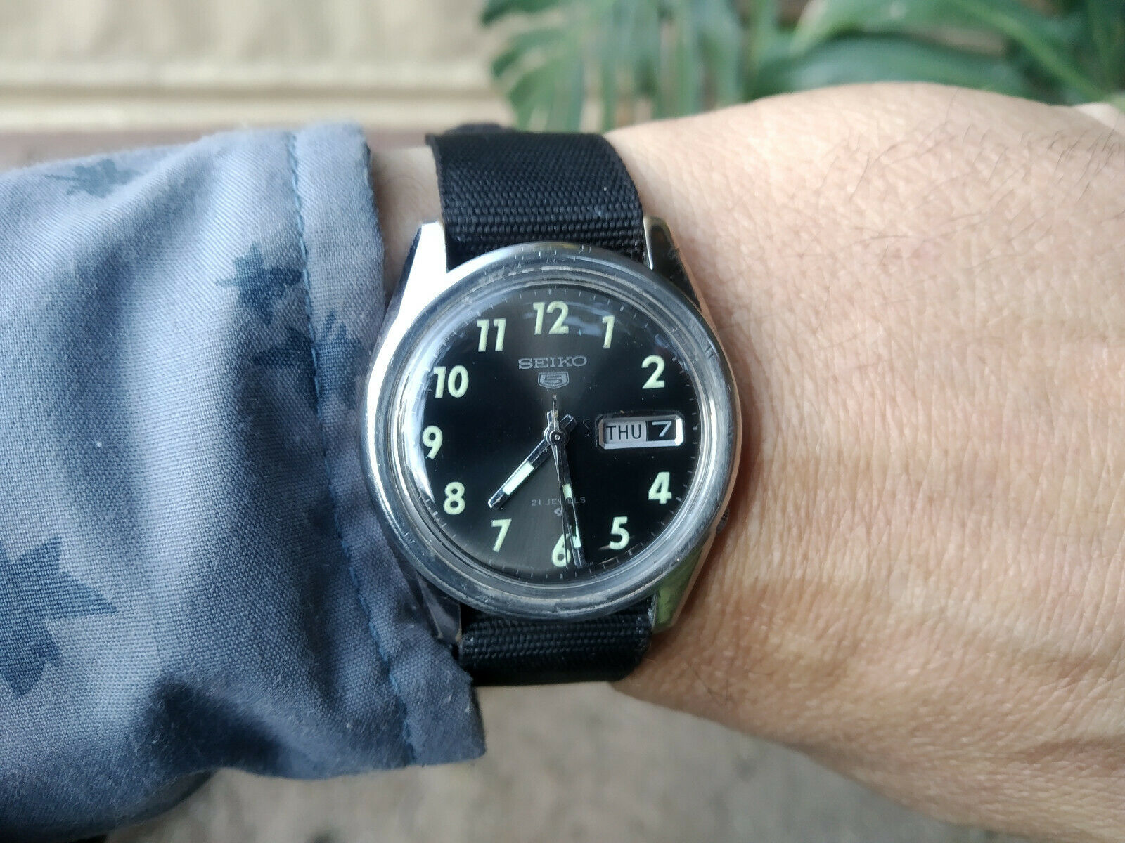 Seiko 5 SPORTSMATIC 6119-8100 MACV-SOG VIETNAM WAR AUTOMATIC