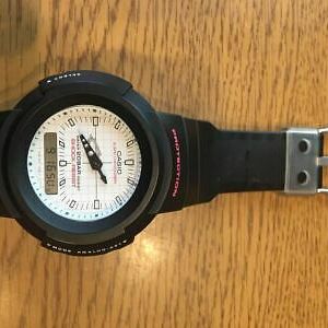 Casio G-SHOCK AW-500NS custom AW-550 white character Shirokao 