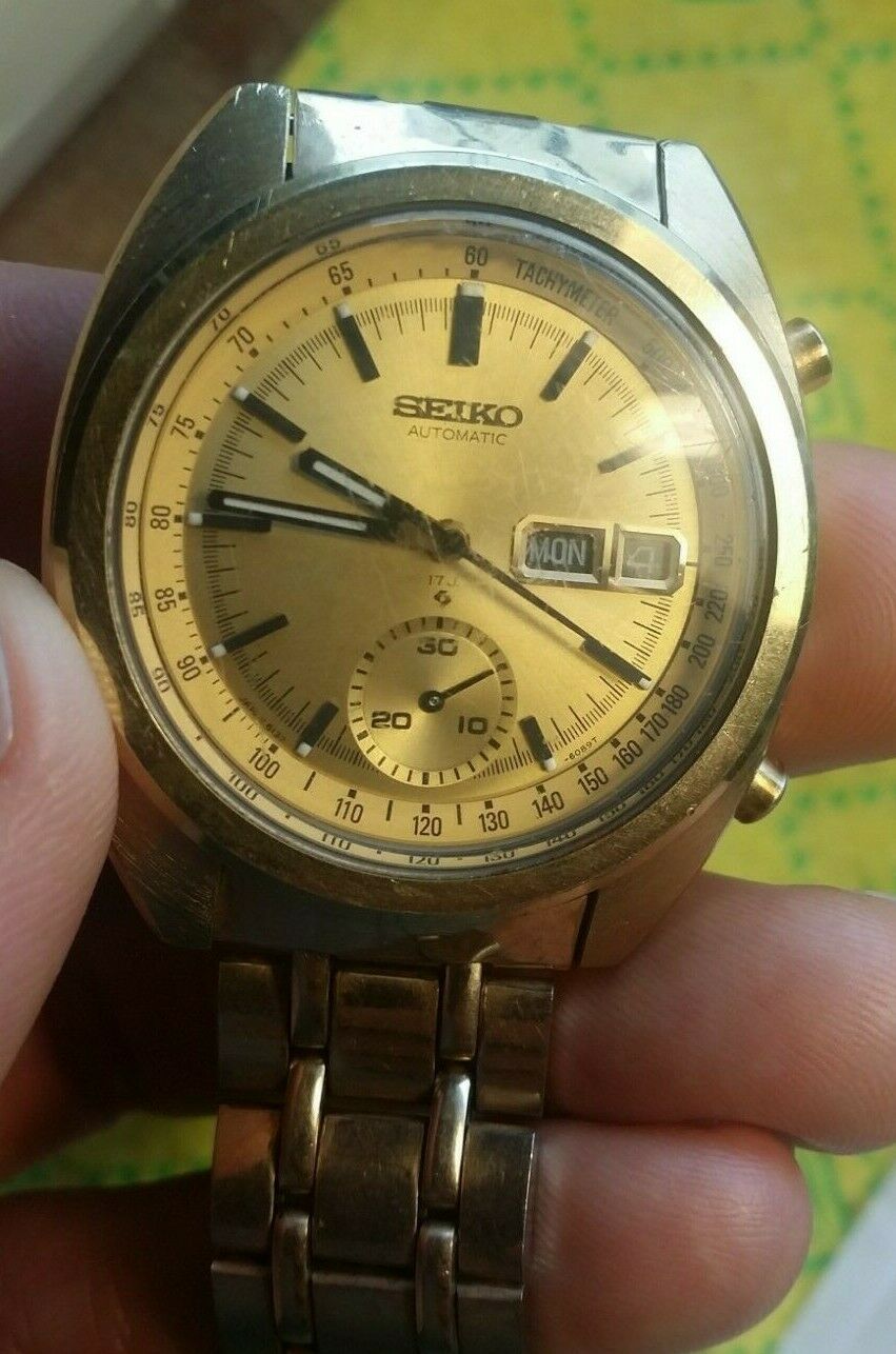 Vintage Seiko 6139 - 6015 Chronograph Automatic watch 17jewels day / date  pogue | WatchCharts