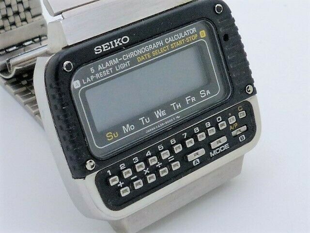 SEIKO C439 5000 Alarm Chronograph Calculator Spares Repairs A F