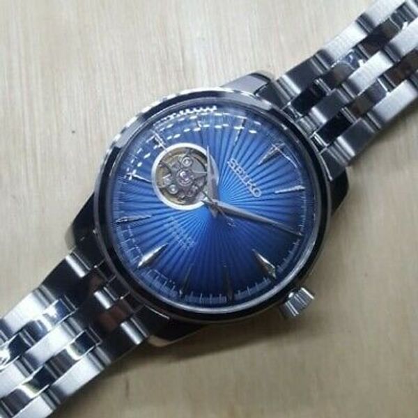 Seiko Presage Open Heart Cocktail NH38 Automatic Japan Movment Men's ...