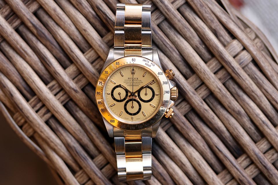 1991 Rolex Daytona ref. 16523 Zenith Inverted 6 Two Tone