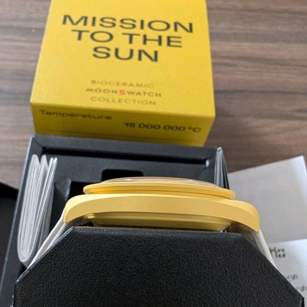 Sun Watch Project Swatch x OMEGA MoonSwatch Mission to the Sun â Full Set, Box & Papers ...