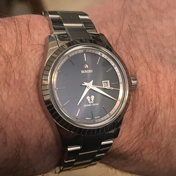 Rado Golden Horse HyperChrome Classic Automatic Blue Dial Men's Watch ...