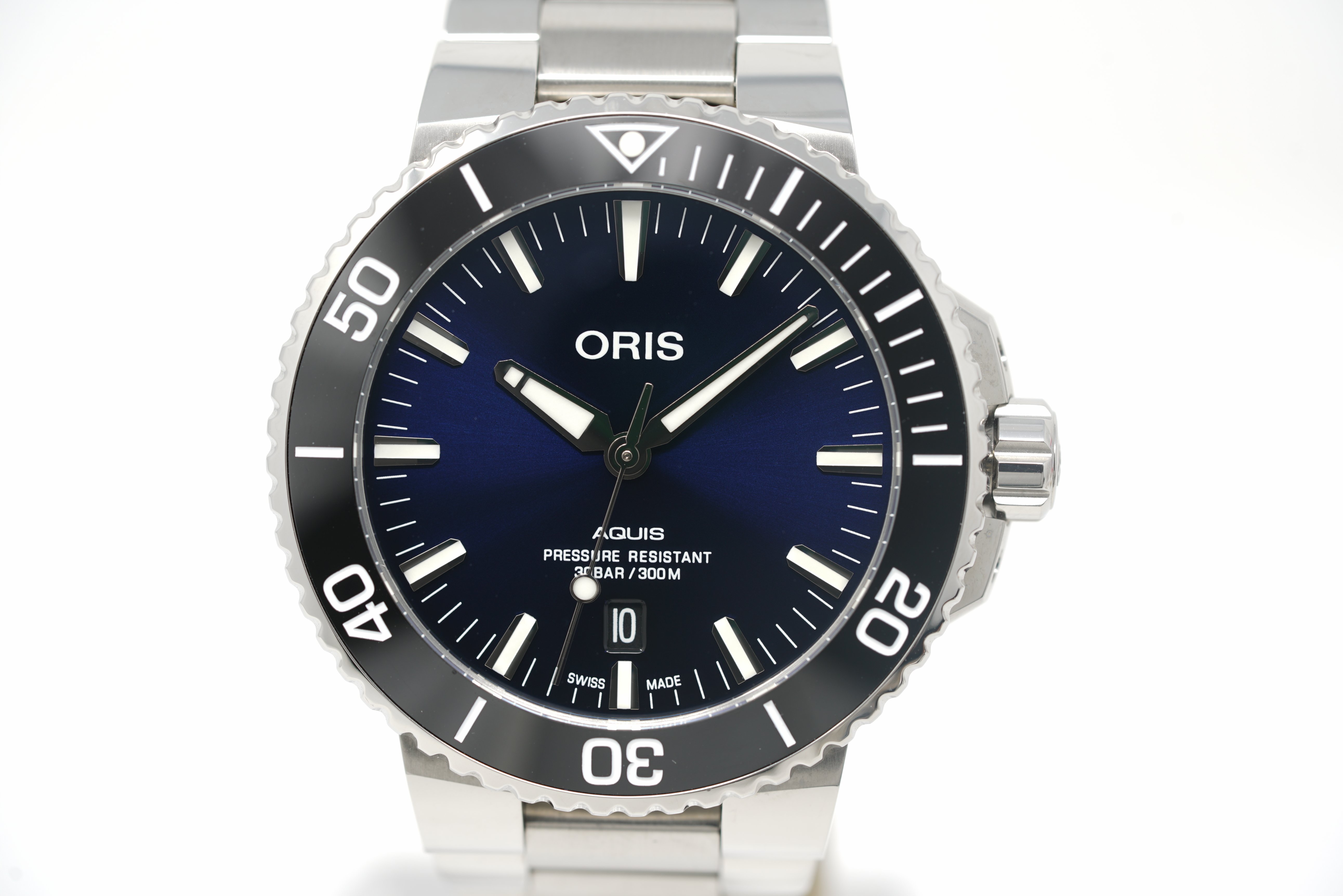 FS Pre Owned Oris Aquis Date 01 733 7730 4135 07 8 24 05PEB