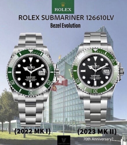 New 2023 Rolex Submariner Date Starbucks Kermit 126610LV 41MM MK2 Bezel