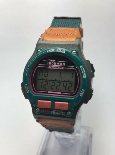 vintage timex ironman watch