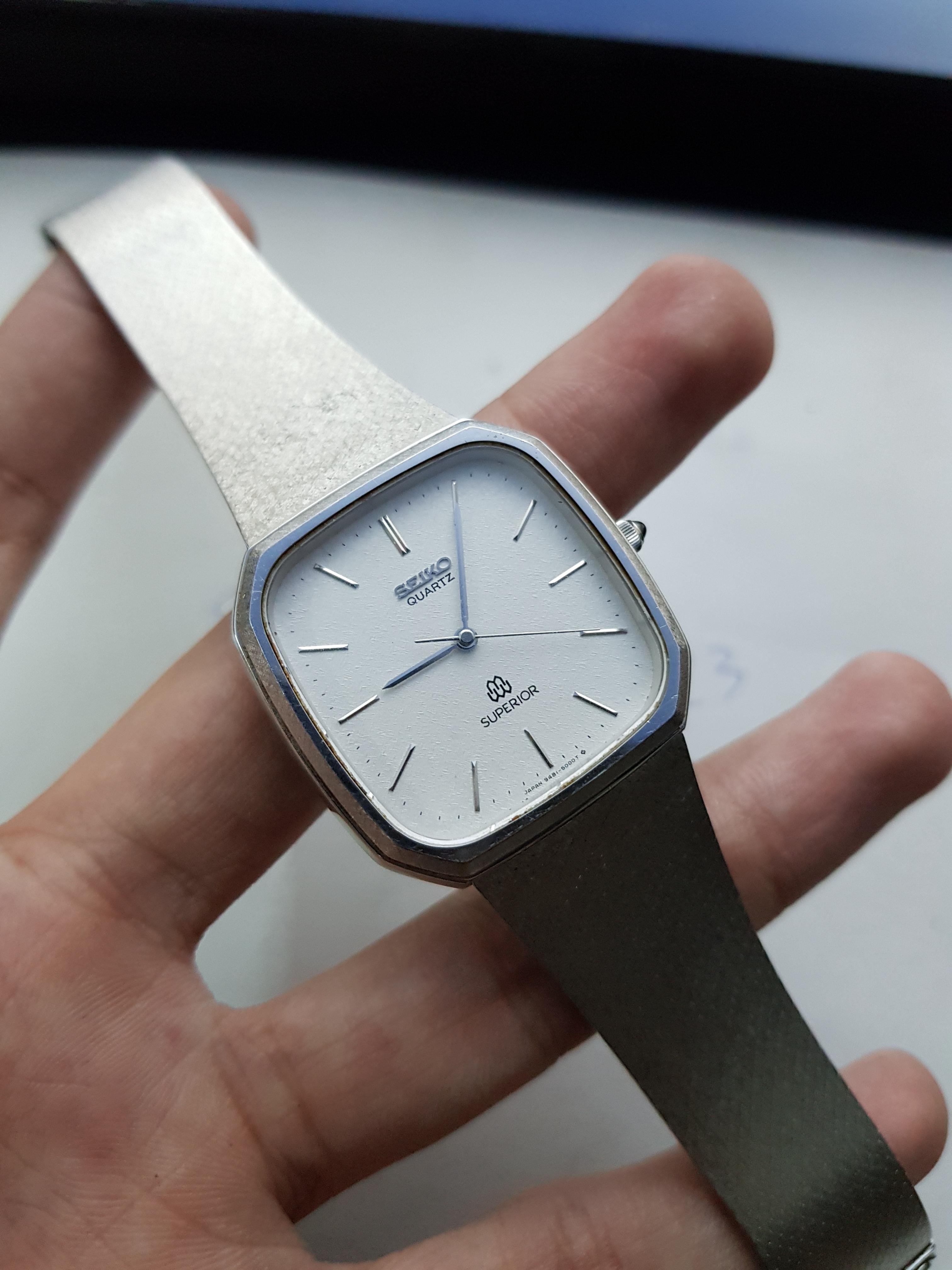 WTS] RARE Seiko Quartz Superior 9481-5000 WatchCharts