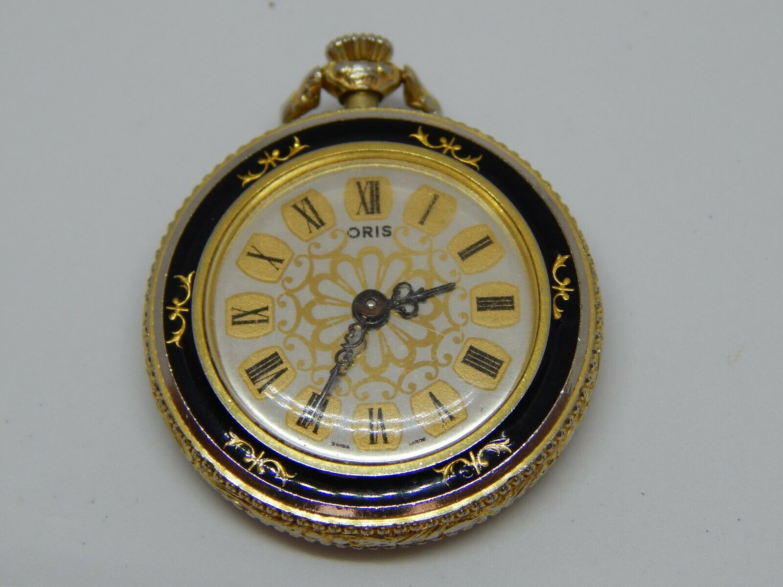 Oris Ladies Mechanical Ornate Pocket Watch Swiss Made