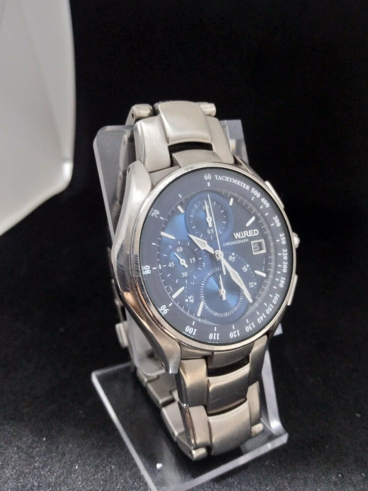 時計 SEIKO WIRED 7T92 TITANIUM CHRONGRAPH SEIKO WIRED CHRONOGRAPH 7T92-0GB0 Quartz Wrist Watch - YouTube