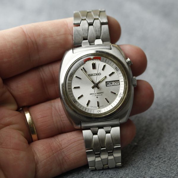 WTS] Seiko Bell-Matic with original coffin link bracelet! 4006-6037 -  ($350) | WatchCharts