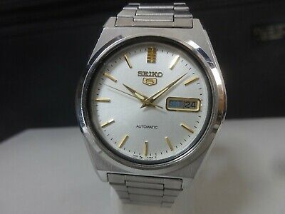 Japan 1994 SEIKO Automatic watch SEIKO 5 17J 7009 876A Spanish