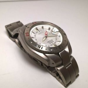 Seiko SBQJ Series Titanium 8F56-0080 White GMT Perpetual High