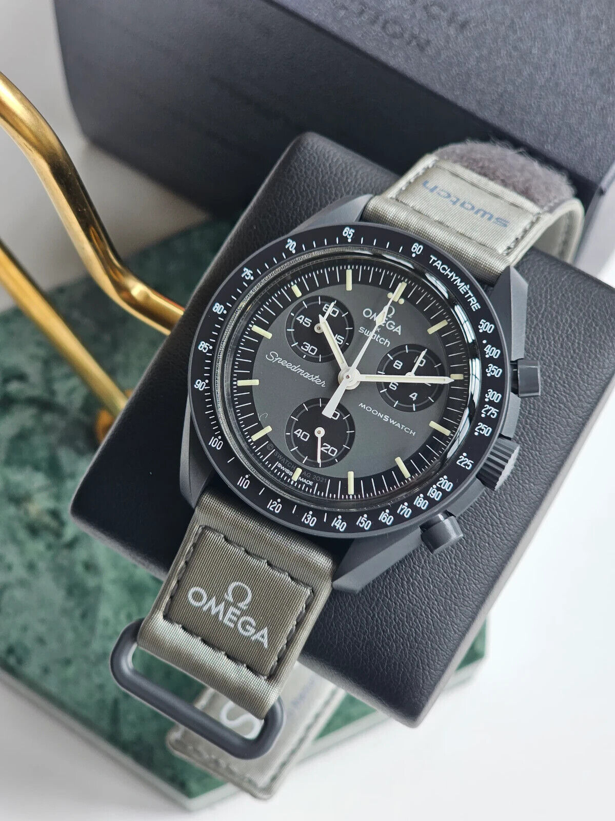 Swatch x Omega MoonSwatch Mission To Mercury Men's Watch SO33A100