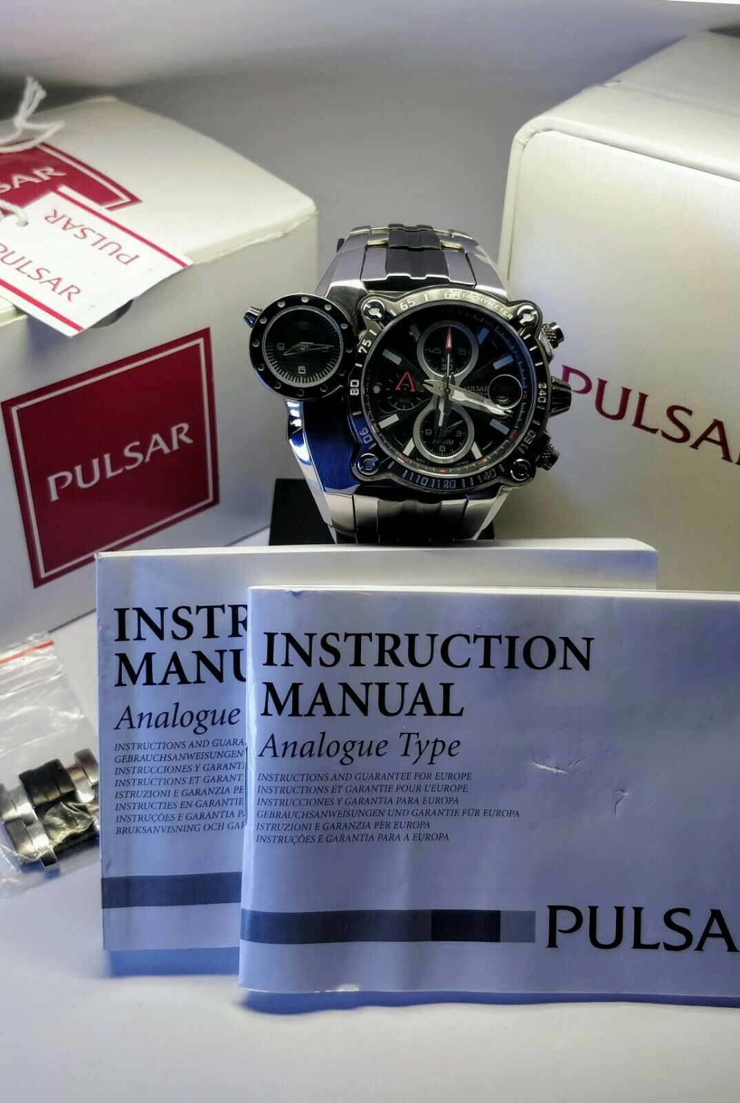 Rare Pulsar by Seiko, YM62 / 7T62 'Sahara' Rally Chrono / Alarm