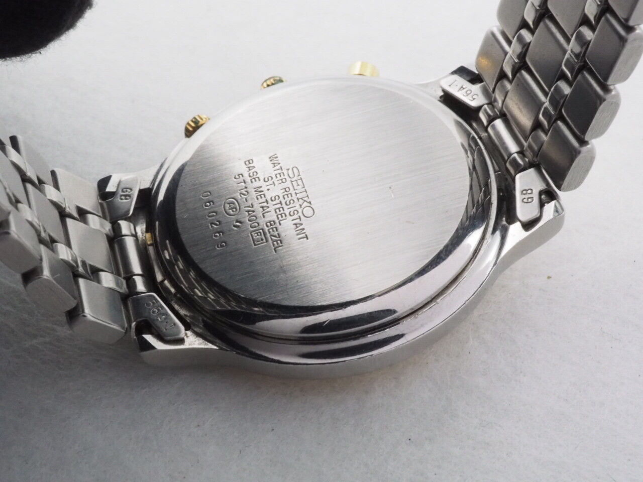 SEIKO Equipment For Professional / QUARTZ Date Ref.5T12-7A00