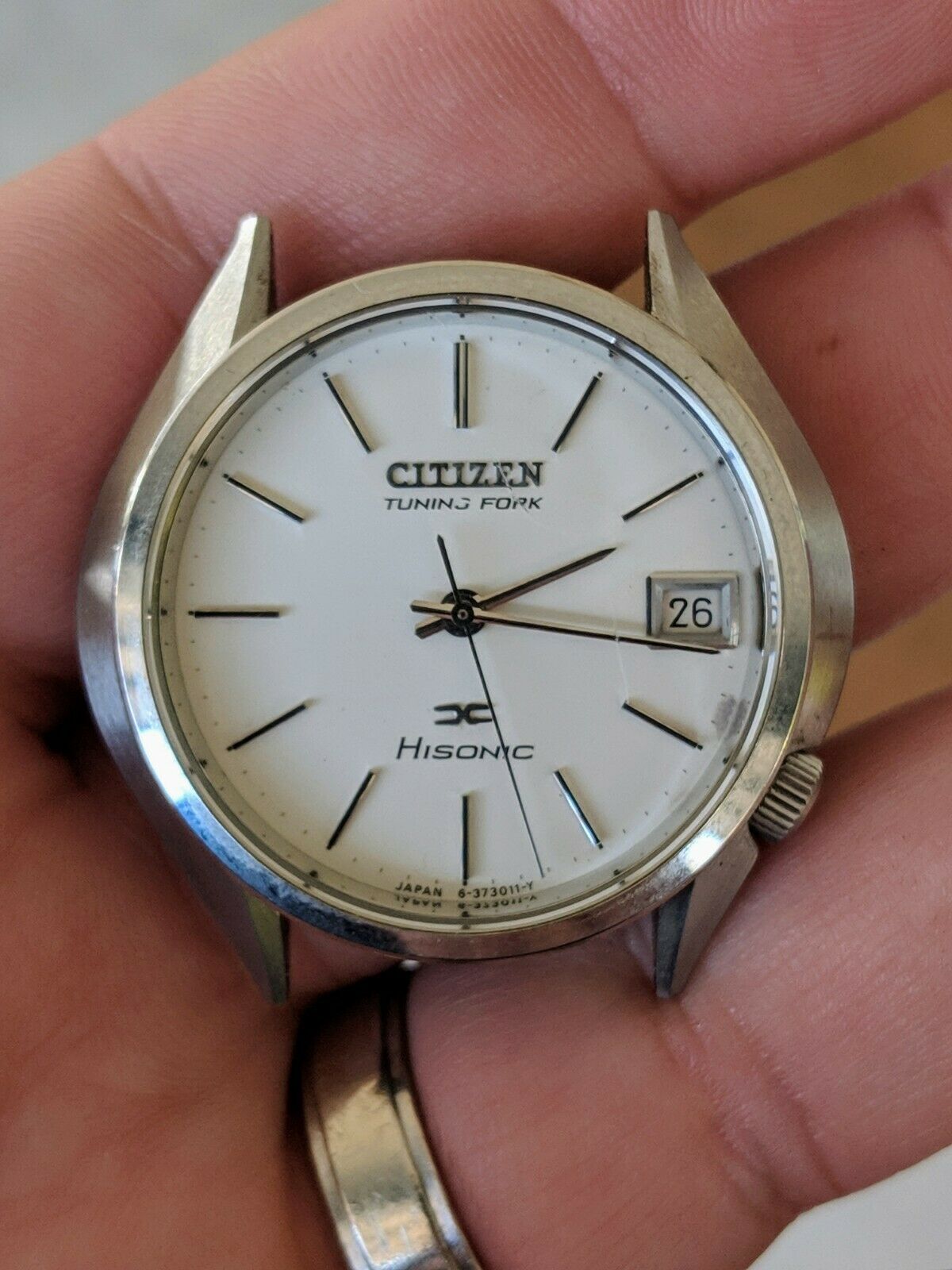 Vintage '71 Citizen/Accutron HiSonic Tuning Fork Watch, Gold