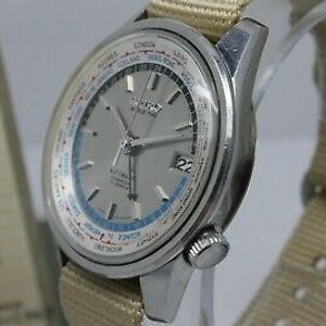 VINTAGE 1966 Seiko World Time GMT ASIAN GAMES 6217-7010 = BOX 