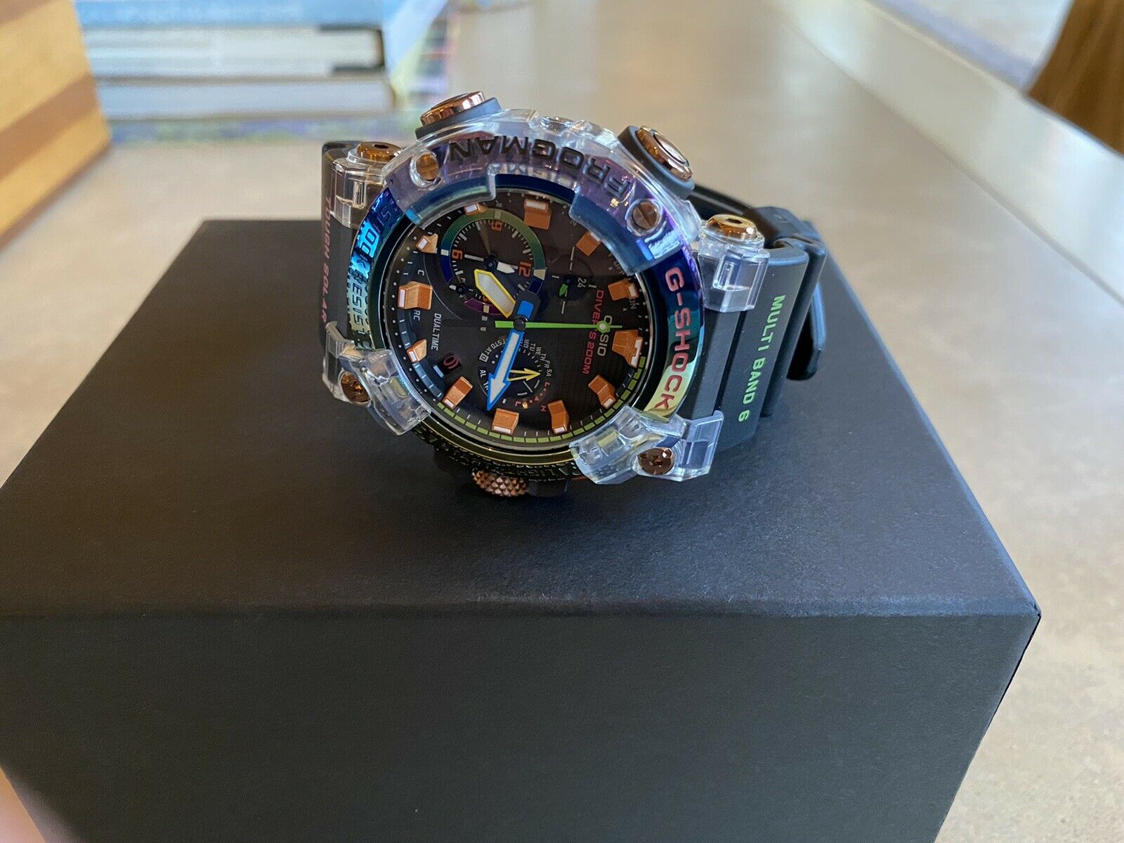 CASIO G-SHOCK GWF-A1000BRT-1AJR FROGMAN BORNEO RAINBOW TOAD