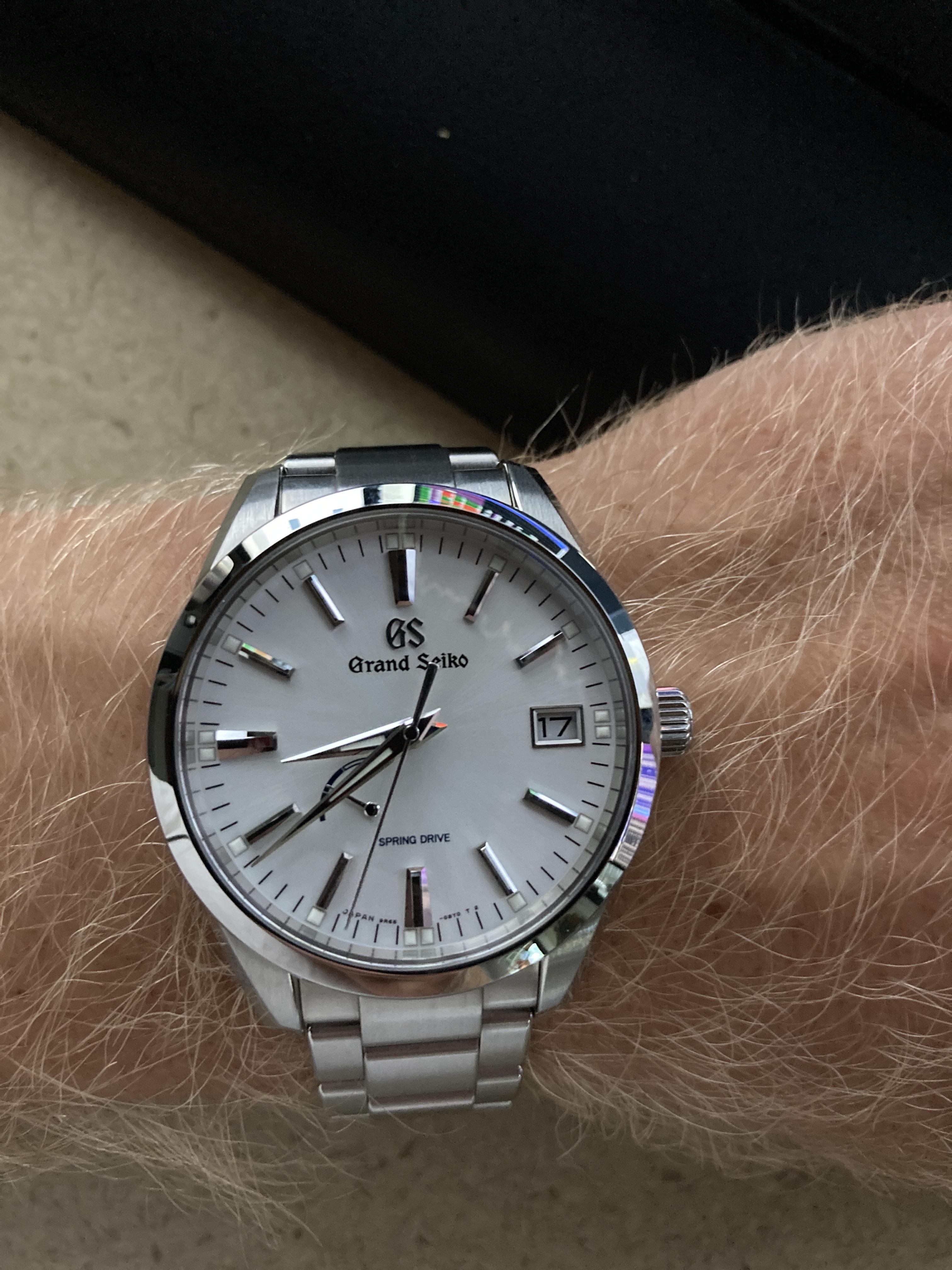 WTS] GRAND SEIKO Spring Drive AUTOMATIC WHITE Ref# SBGA299 | WatchCharts