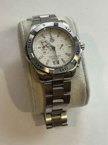 TAG Heuer Aquaracer 300M WAP111Y Stainless Steel Alarm Quartz